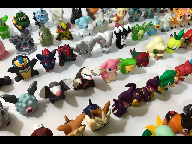 Unova Pokemon Kid Figure Collection Sales class=