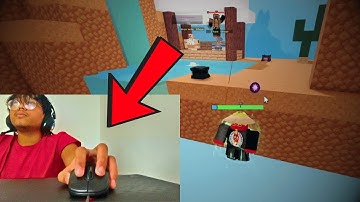 HANDCAM video that will make MACRO PLAYERS quit..  (Roblox Bedwars)