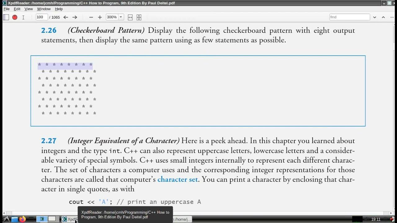 C++ How to Program, 9/E (Deitel & Deitel) - exercise 2.26 - YouTube