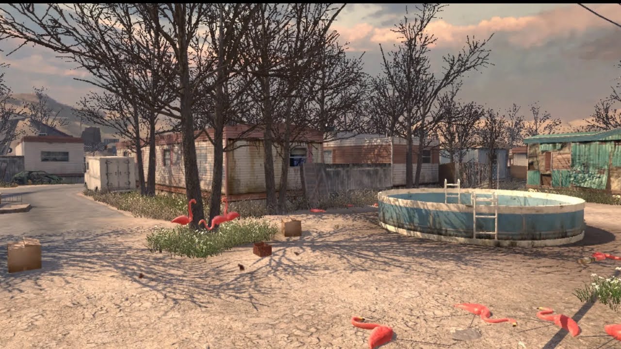 Nuke on Trailer Park MW2 DLC