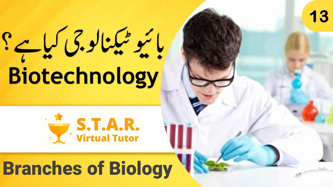 What is Biotechnology as branch of Biology Lec13 in Urdu/Hindi YouTube