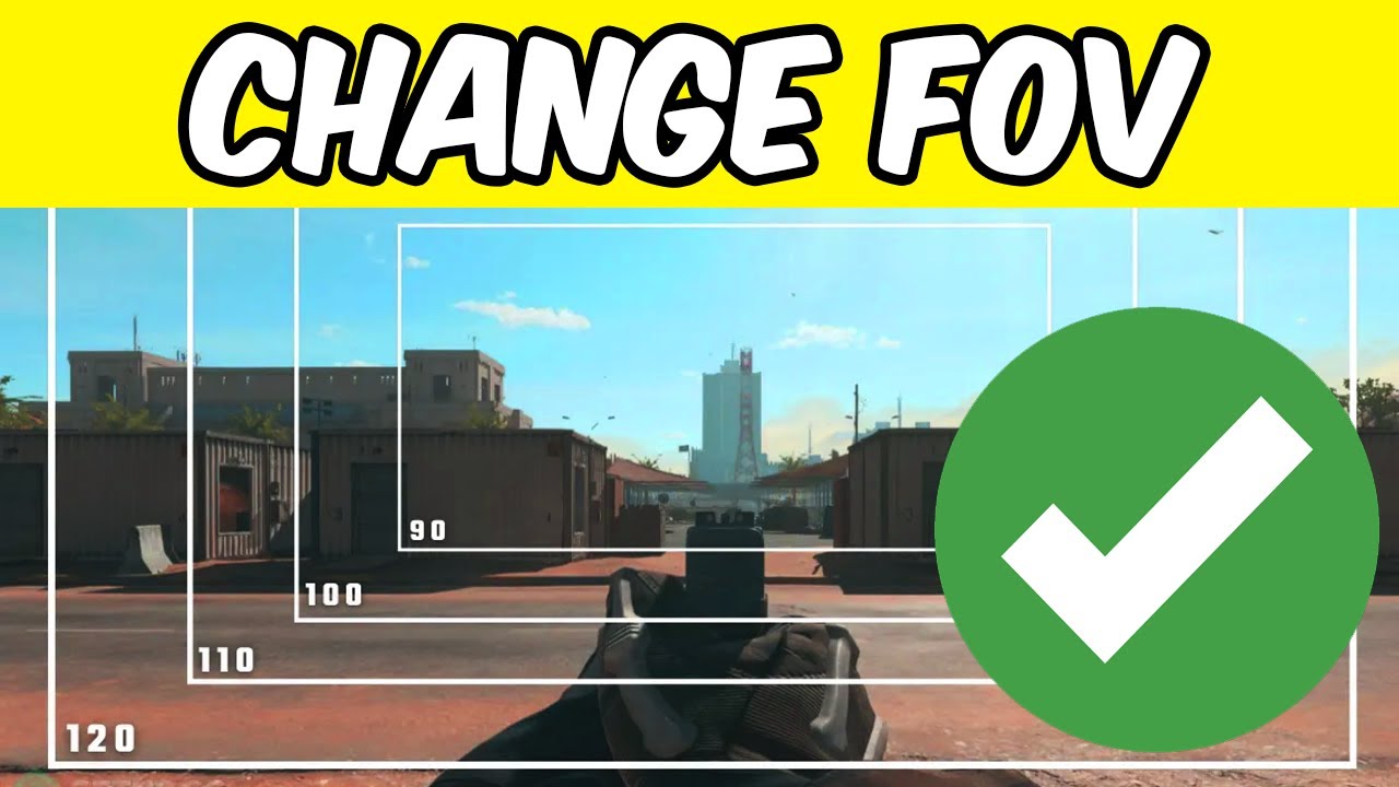 How to Change Field of View (FOV) in Call of Duty Warzone | Quick ...