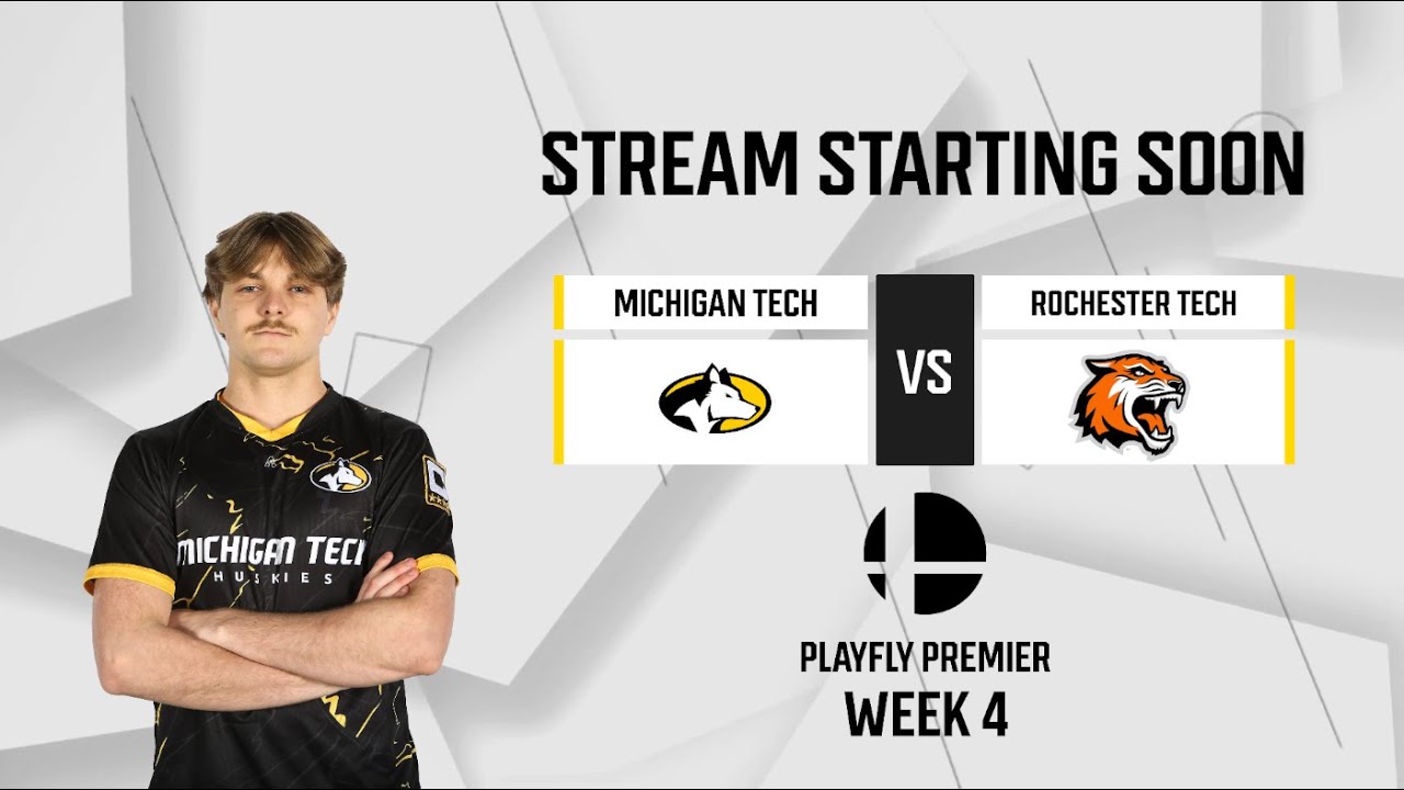 Michigan Tech vs Rochester Institute of Technology | Playfly Smash Ultimate Week 4
