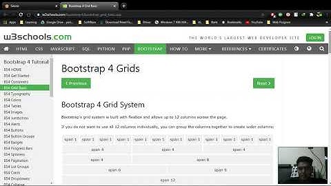 Belajar Website Sederana Menggunakan Visual Code : grid, typography, colors dan tables.