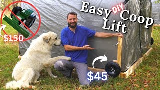 Easy Coop Lift DIY for Under $50  No need for Expensive ChickLifts