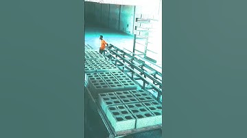 Modern Block Plant Cubing System.