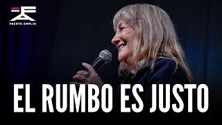 Carolina Cosse: "Los dolores que nos quedan son las libertades que nos faltan" | Frente Amplio