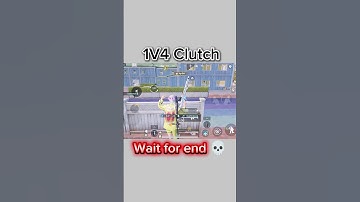 1V4 Clutch 💀 wait for end #shortvideo #bgmi #short #shorts #viral #trending #trendingshorts #reels
