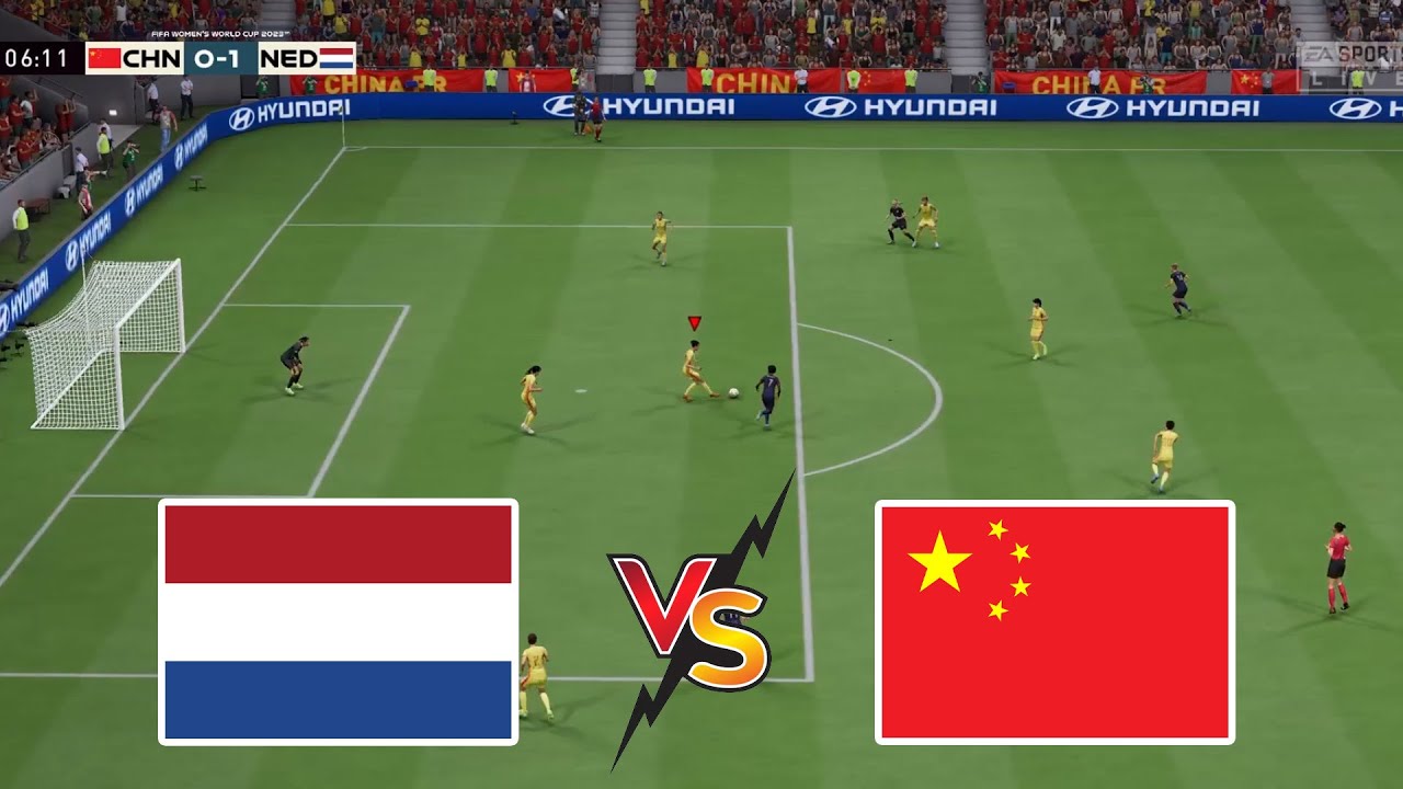 February 08,2026 |  NETHERLANDS vs CHINA – East Asian Queens Clash |  Football Gameplay | FIFA23