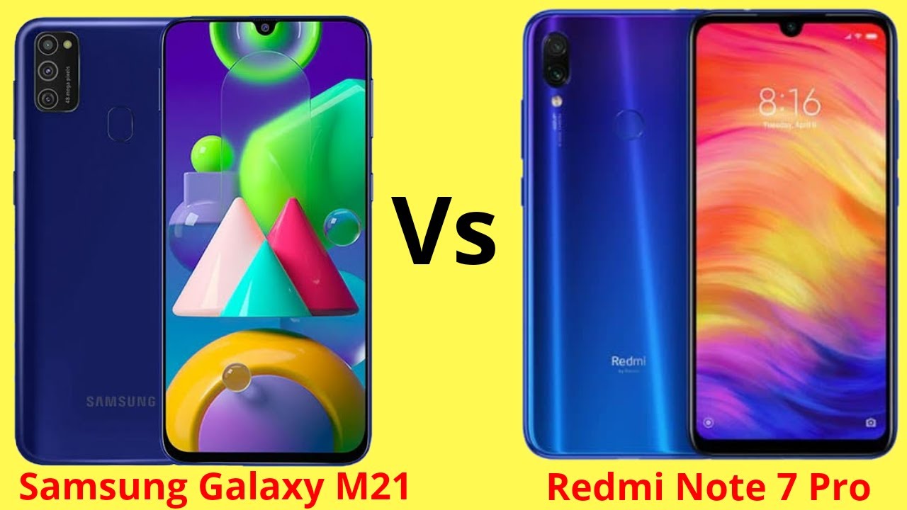 Samsung M21 Vs Redmi Note 8