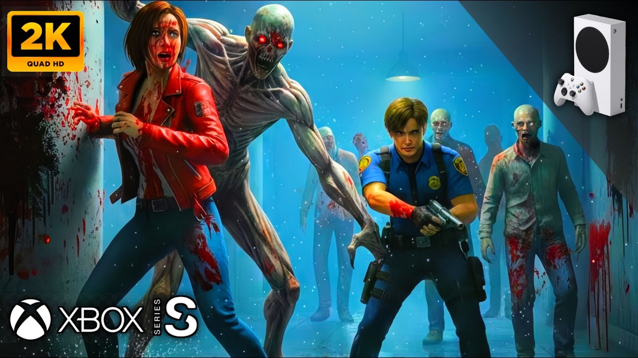 Resident Evil 2 - Xbox Series S Gameplay 2K 60FPS