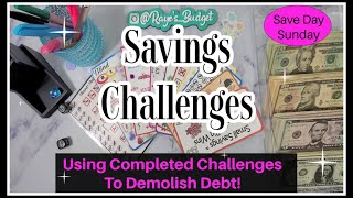 Let's Complete Some Challenges | Savings Reallocation | Paying Off Debt#howtosavemoney #debtpayoff