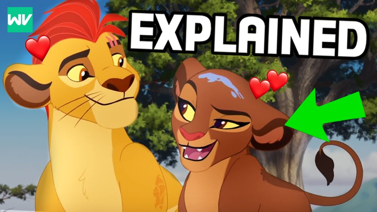 The Love Story Of King Kion Queen Rani The Lion Guard