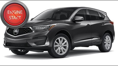 Open and Start Acura models with a dead key fob battery: 2022 Update.