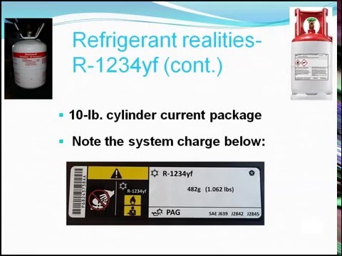 ASE Section 609 Program Update and the Changing World of Refrigerants