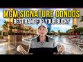 MGM Signature Condos Las Vegas High Rise Tour - Condo Hotel Investing