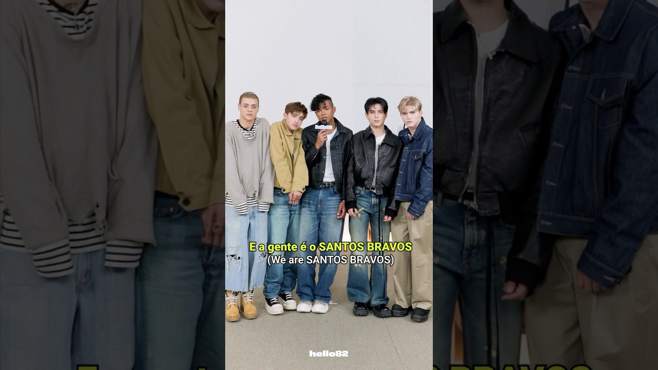 KAUÊ introduces SANTOS BRAVOS🧍 You can check them out, if you want...🤷