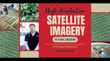 High-Resolution Satellite Imagery in Plant Breeding and Crop Production | Soynomics Team