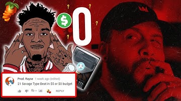 Making A 21 Savage Type Beat With FL Studio 20 Stock Plugins | Curtiss King