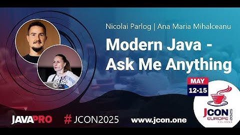 Modern Java - Ask Me Anything | Nicolai Parlog & Ana Maria Mihalceanu (EN)