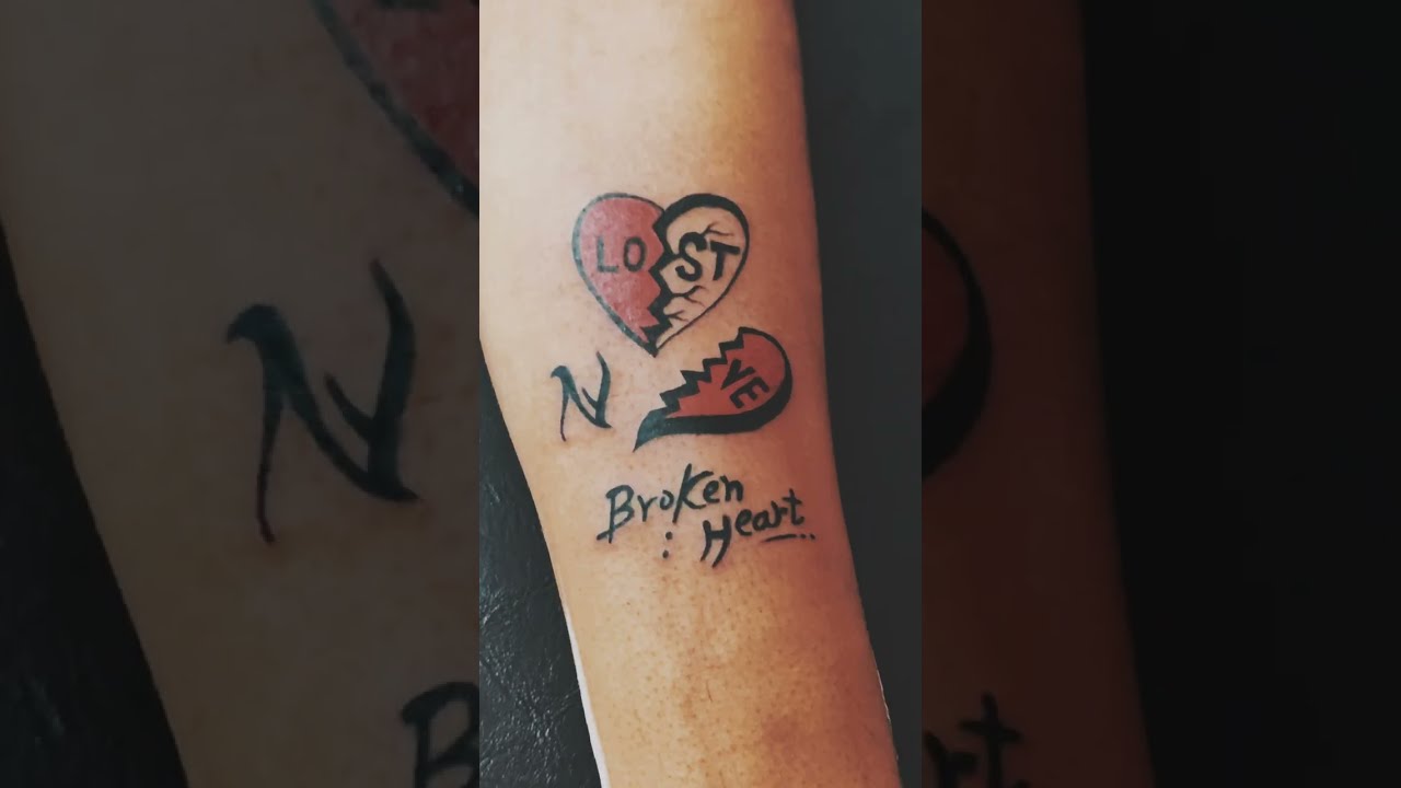 200 Broken Heart Tattoo Designs 2023 Torn Heartbreak  Lost Love ideas