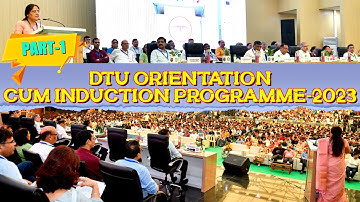 ORIENTATION CUM INDUCTION PROGRAMME-2023 Part -1 | Welcome Address by Prof. Rajeshwari Pandey