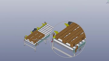 Pallet Aligner Mechanical 3D