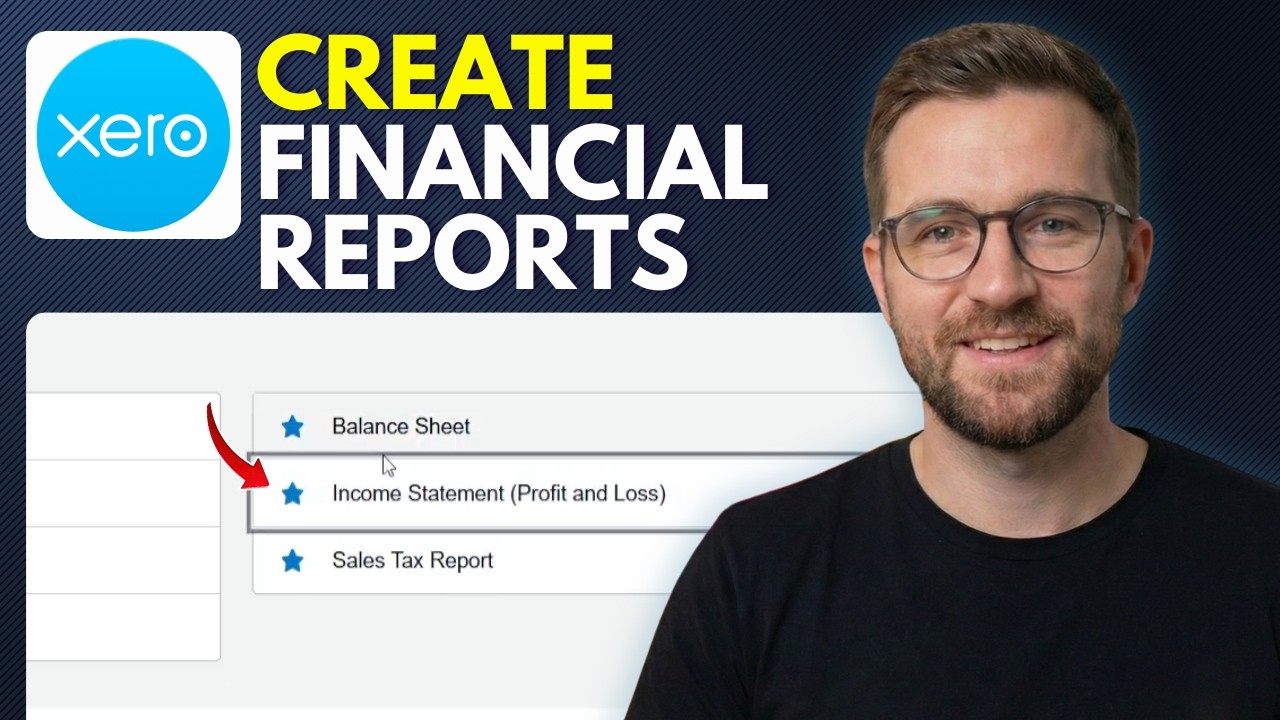 How to Create Financial Reports in Xero (Step By Step 2026) - YouTube