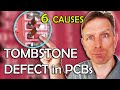 Tombstone Effect in Soldering Electronic PCBs. Easy solution!