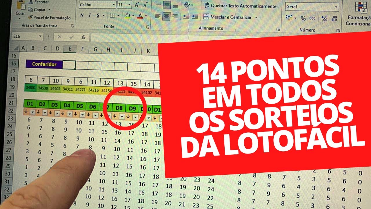 14 PONTOS SEMPRE Revelado Método Infalível Pra GANHAR NA LOTOFACIL