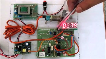 Microcontroller Based Speed Measurement using proximity sensor