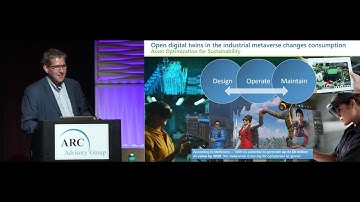 Building the Industrial Metaverse on Open Digital Twins - Peter Reynolds of ARC - ARC Forum 2023