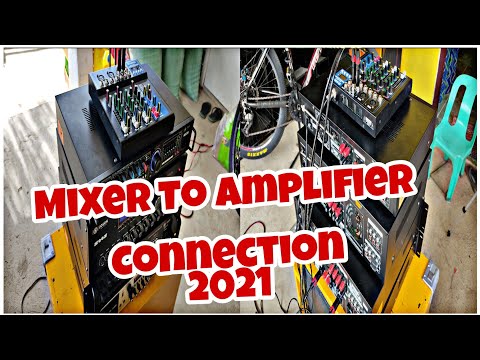 Mixer To Amplifier Connection 2021Joson Amplifiers