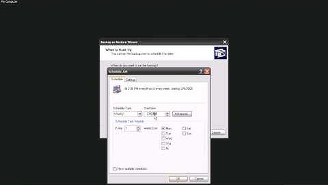 EdgefieldDaily - Windows XP Backup Utility