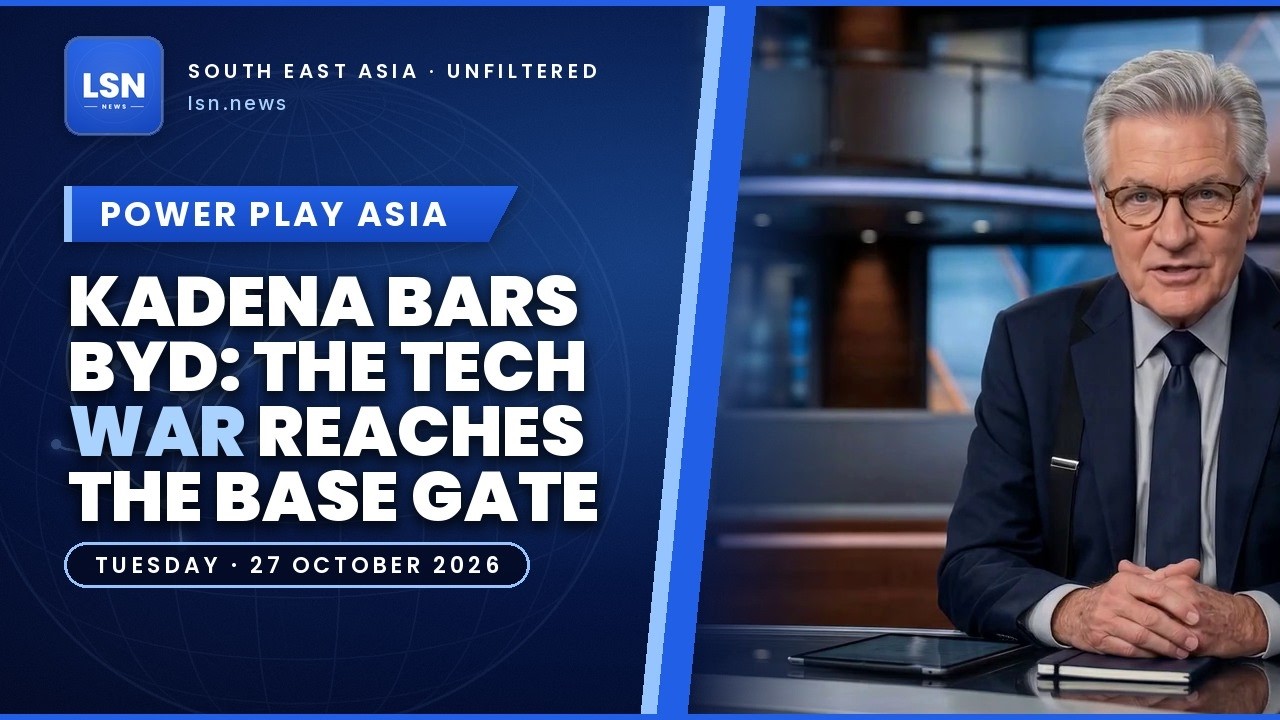 Kadena bars BYD: the tech war reaches the base gate