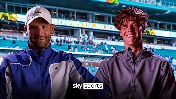 "They say, 'third time lucky'" 🍀 | Gigor Dimitrov and Jannik Sinner PREVIEW their Miami Open Final