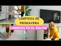 CAMBIOS EN EL SALÓN  Y LIMPIEZA DE PRIMAVERA !!