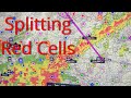 Cessna 182 | Wichita, KS to Monroe, LA; Lots of IMC, ATC helps us Split Moderate/Heavy Red Cells?