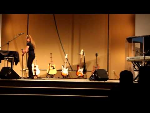 Shelby Olson sings "In better hands" By Natalie Grant