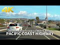 [4K] PACIFIC COAST HIGHWAY - Driving Laguna Beach to San Clemente Beach, Orange County, California