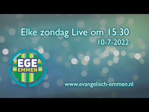 Livestream EGE 15.30 uur  (10-7-2022)