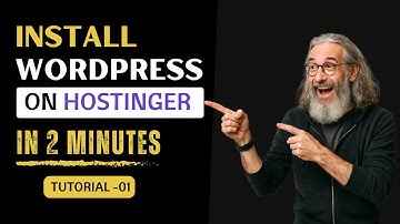 How to Install WordPress on Hostinger - WordPress Tutorial in English