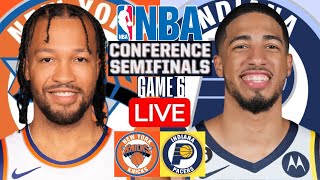 GAME 6: NEW YORK KNICKS vs INDIANA PACERS | SCOREBOARD | PLAY BY PLAY | #NBAPlayoffs