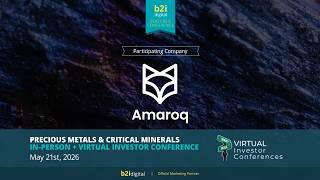 Amaroq Ltd. (OTCQX: AMRQF | LSE: AMRQ) — Precious Metals &amp; Critical Minerals Hybrid Conference