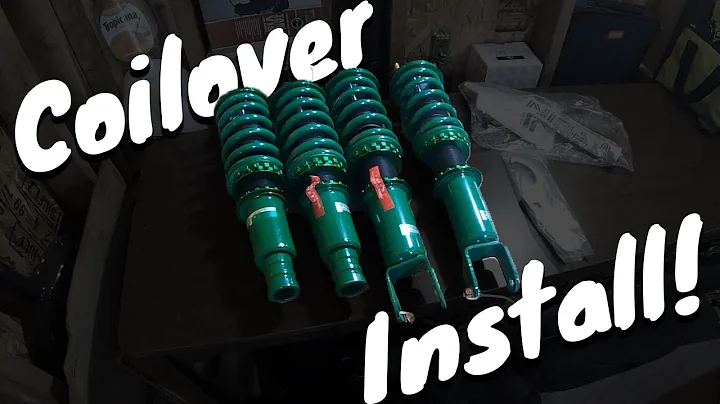 Installing Tein Flex Z Coilovers | Novice Track Civic EG #12