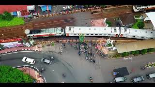 MALIOBORO dan STASIUN TUGU JOGJAKARTA aerial video Mavic Pro