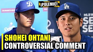 😲FOR THIS REASON SHOHEI OHTANI DOES NOT WANT TO BE A PITCHER AGAIN