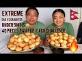 40 EACH PANIPURI IN 5 MINS🔥 DAD VS CHORI, NEPALI MUKBANG