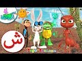 اناشيد الروضة تعليم الاطفال تعلم نطق الحروف الأبجدية العربية حروف الهجاء حرف ش بدون ايقاع 