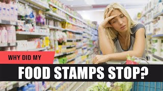 Why Were My Food Stamps Stopped?! - 4 Reasons Your EBT Card Didn't Refill